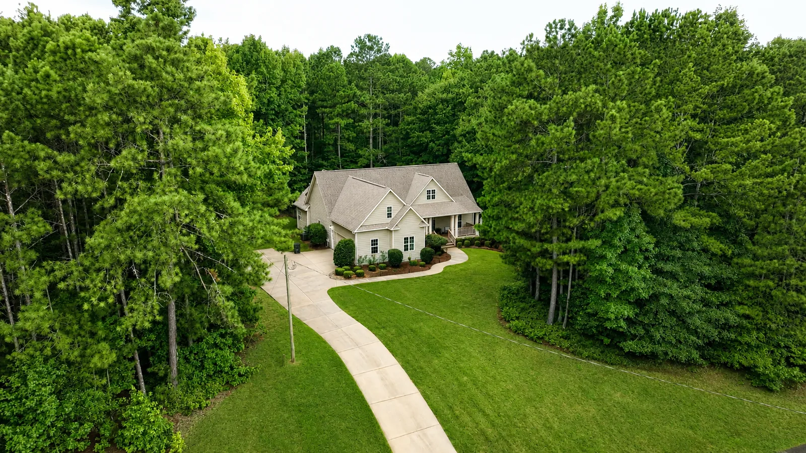 Aerial — Private Homesite