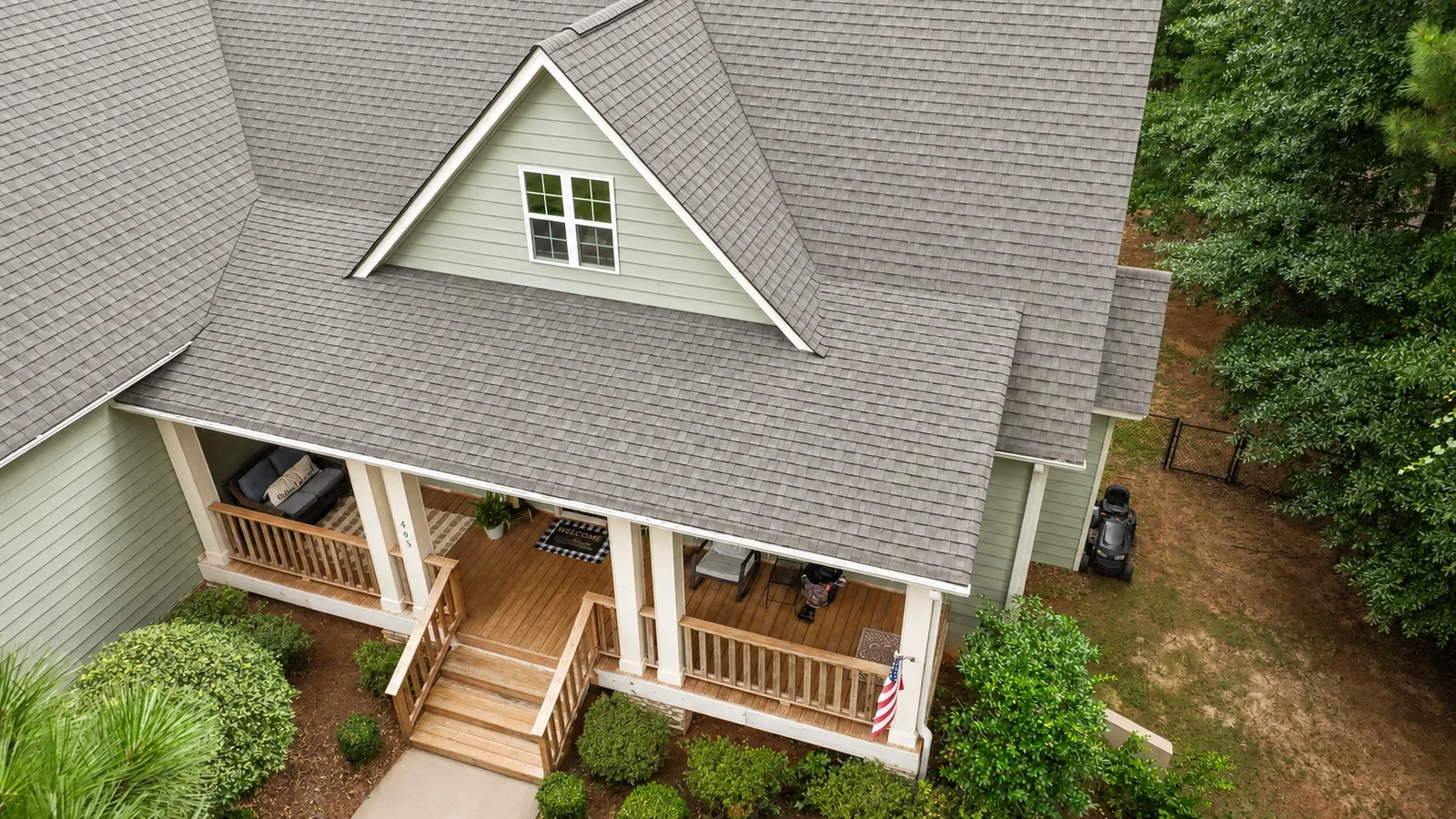 Front Porch from Above