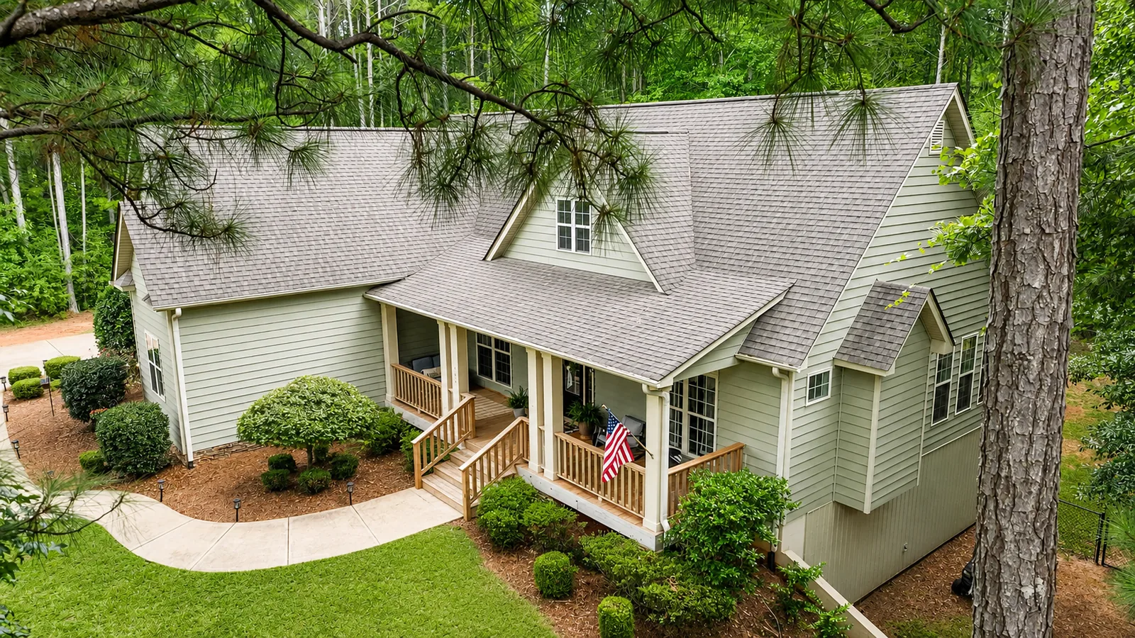 Front Porch & Roofline