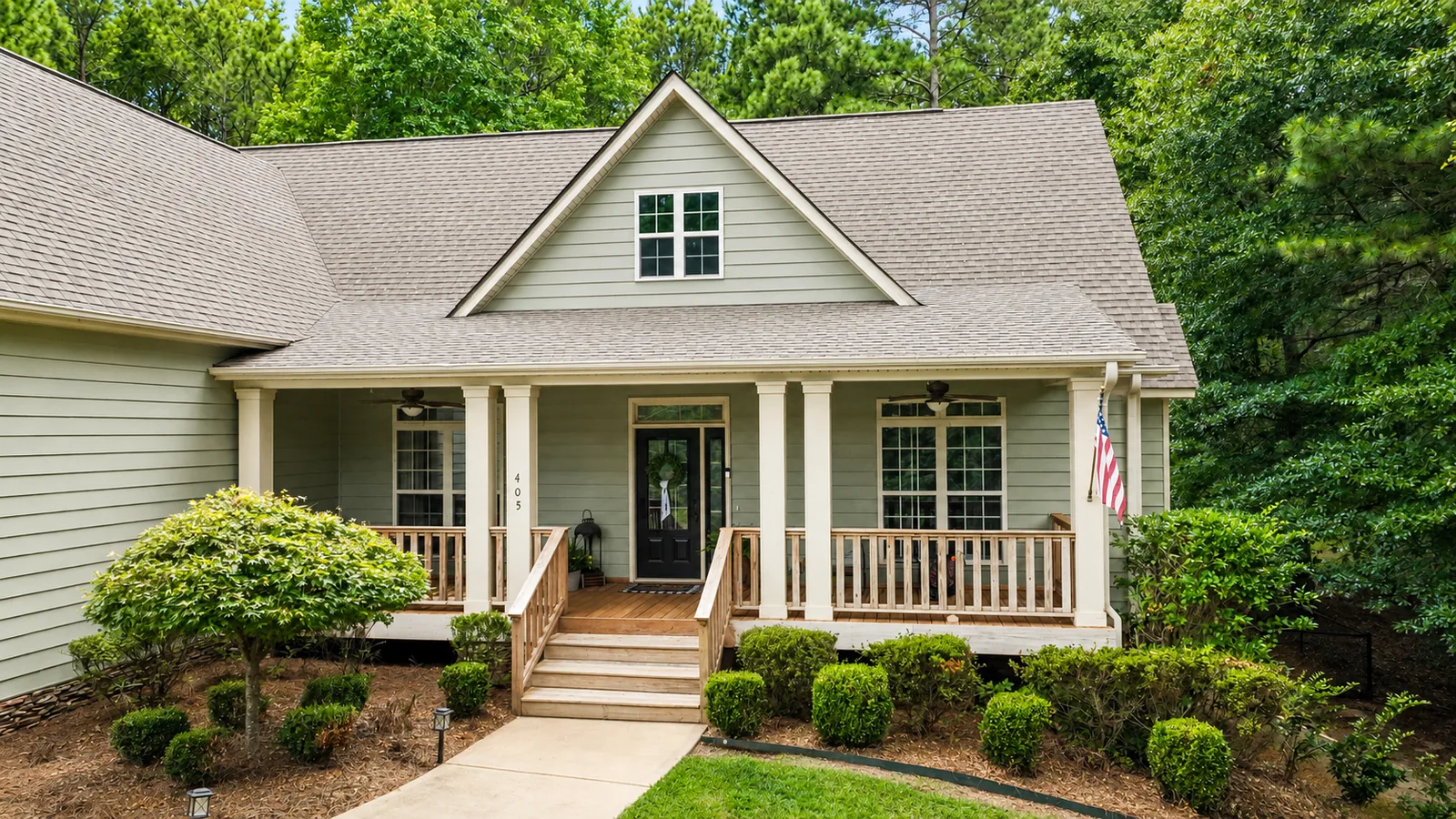 Covered Front Porch