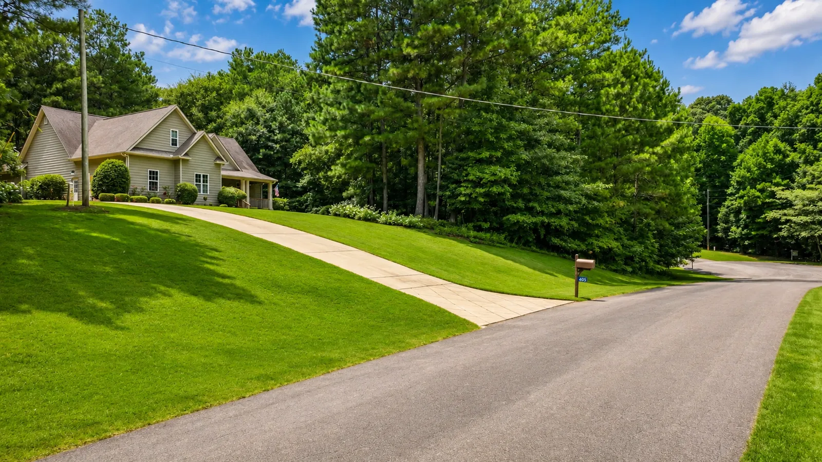 Street View & Front Lawn