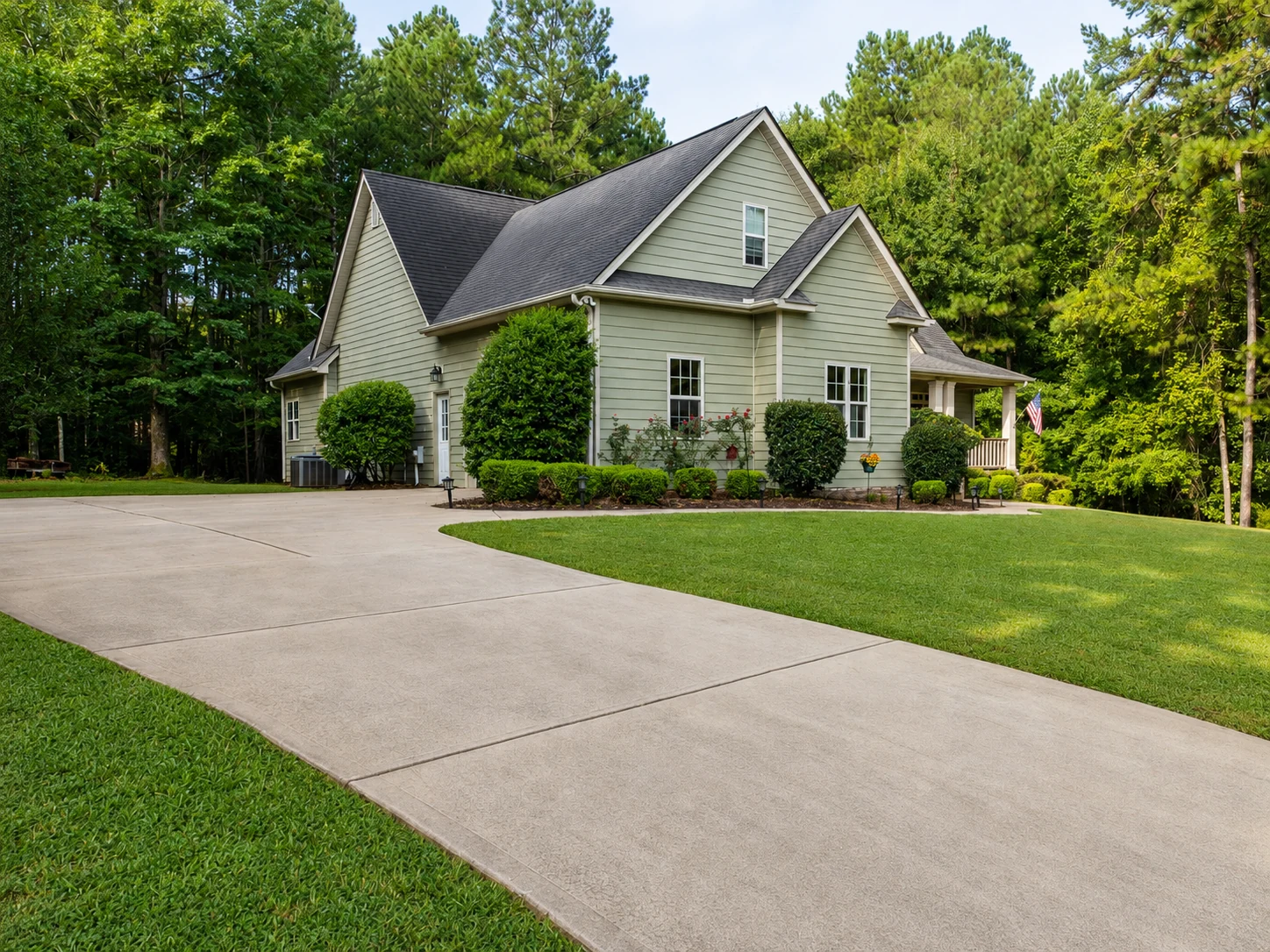 Driveway Side View