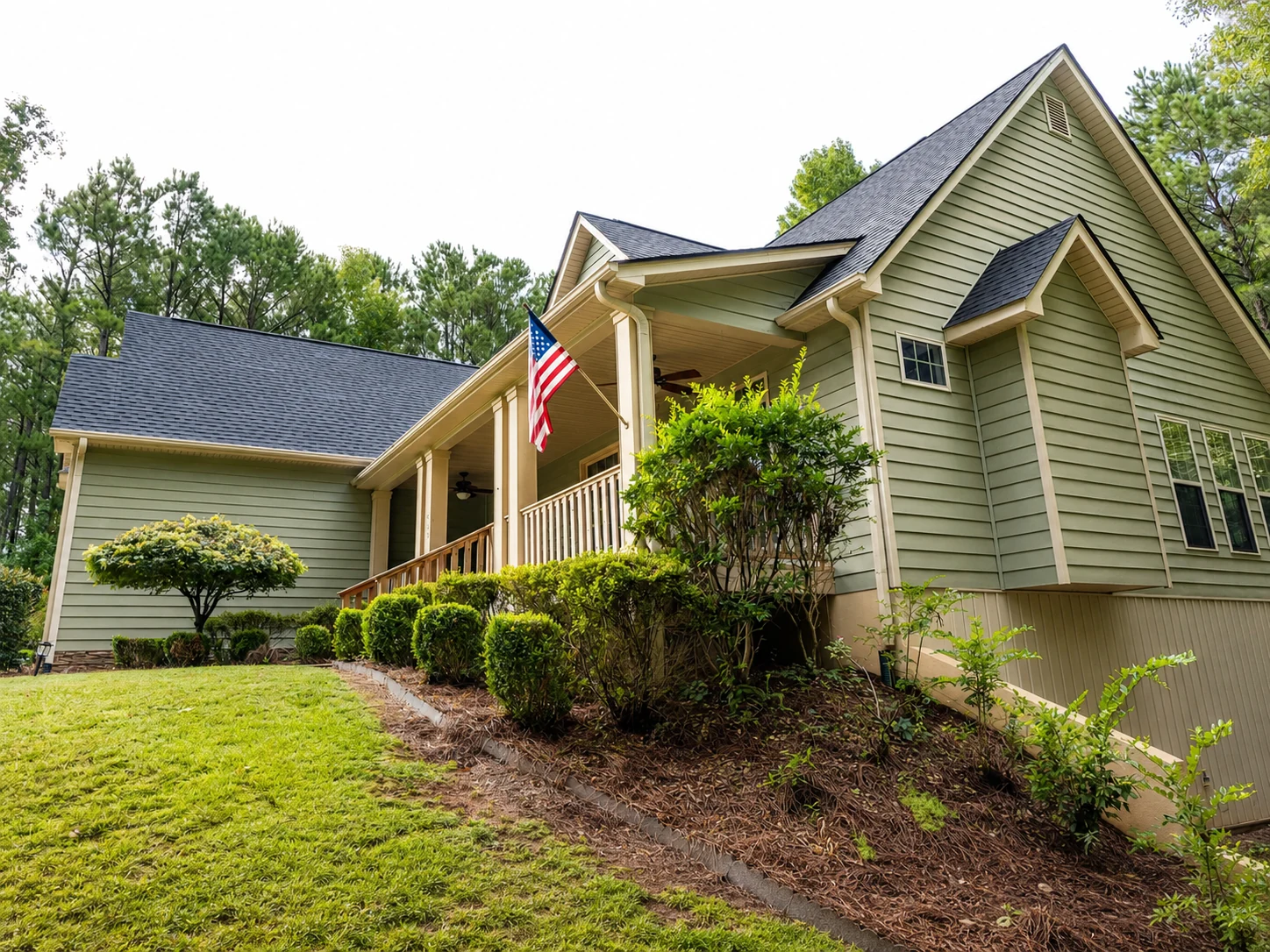 Front Porch + Elevation