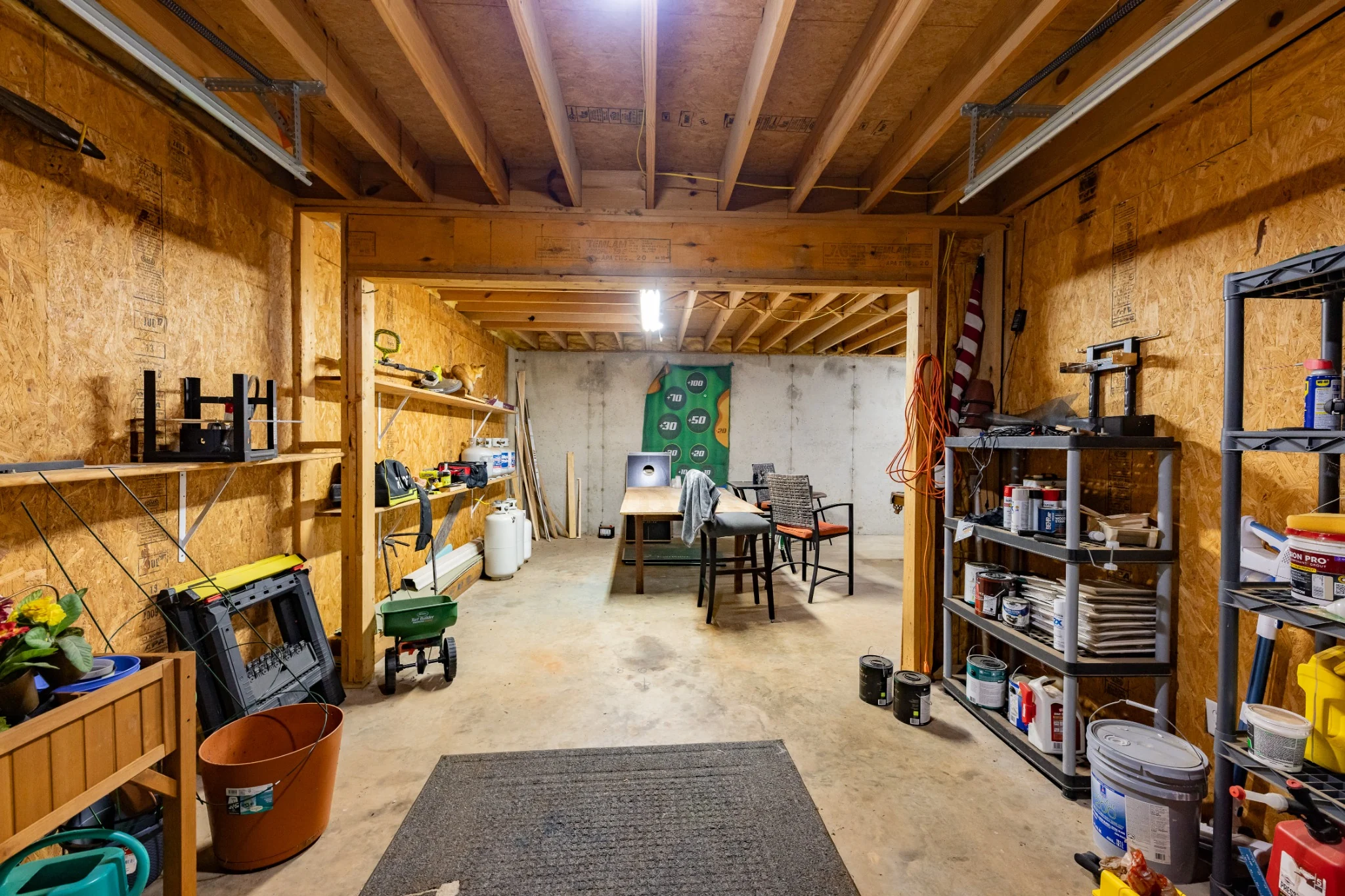 Workshop and storage space