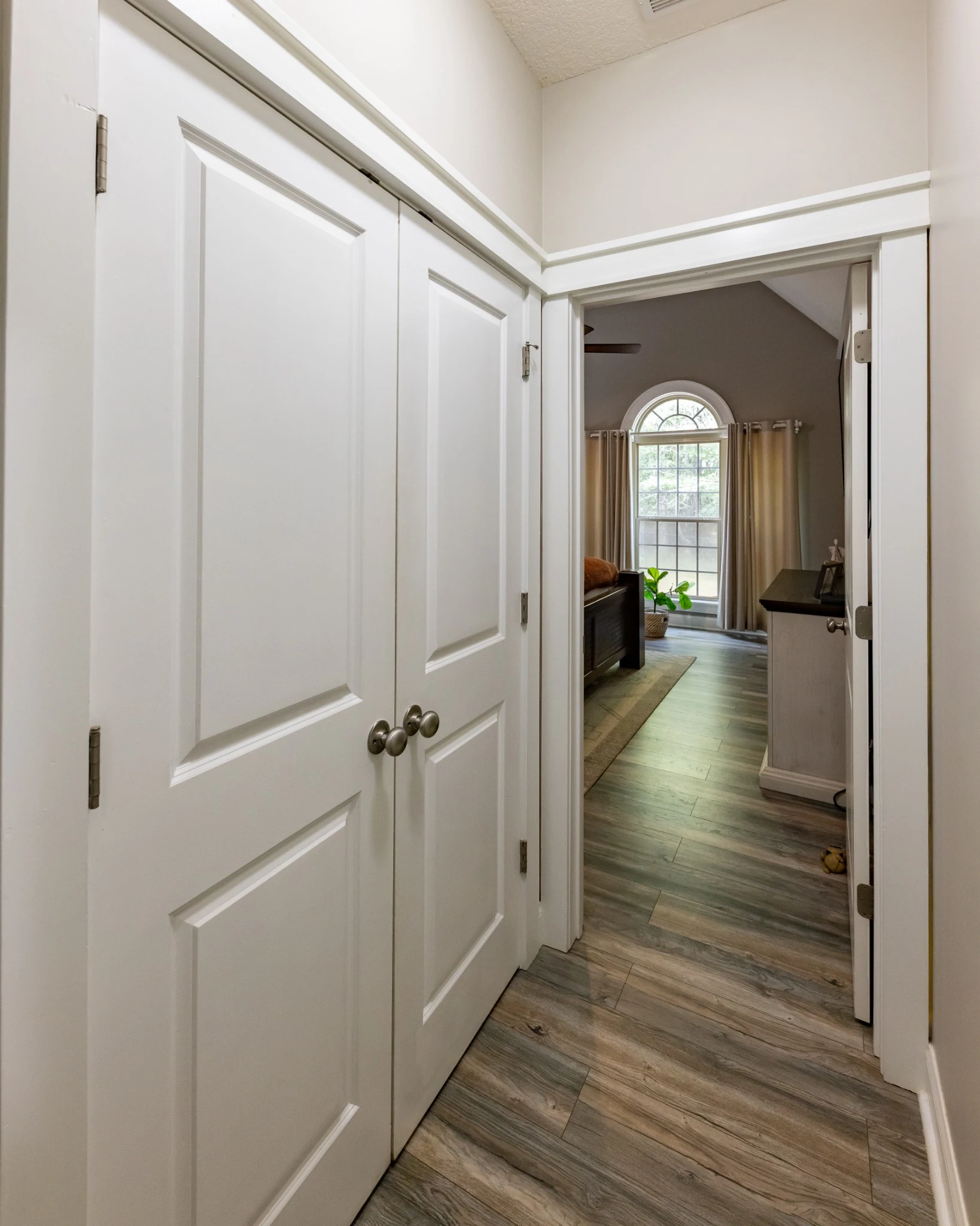 Hallway to owner's suite