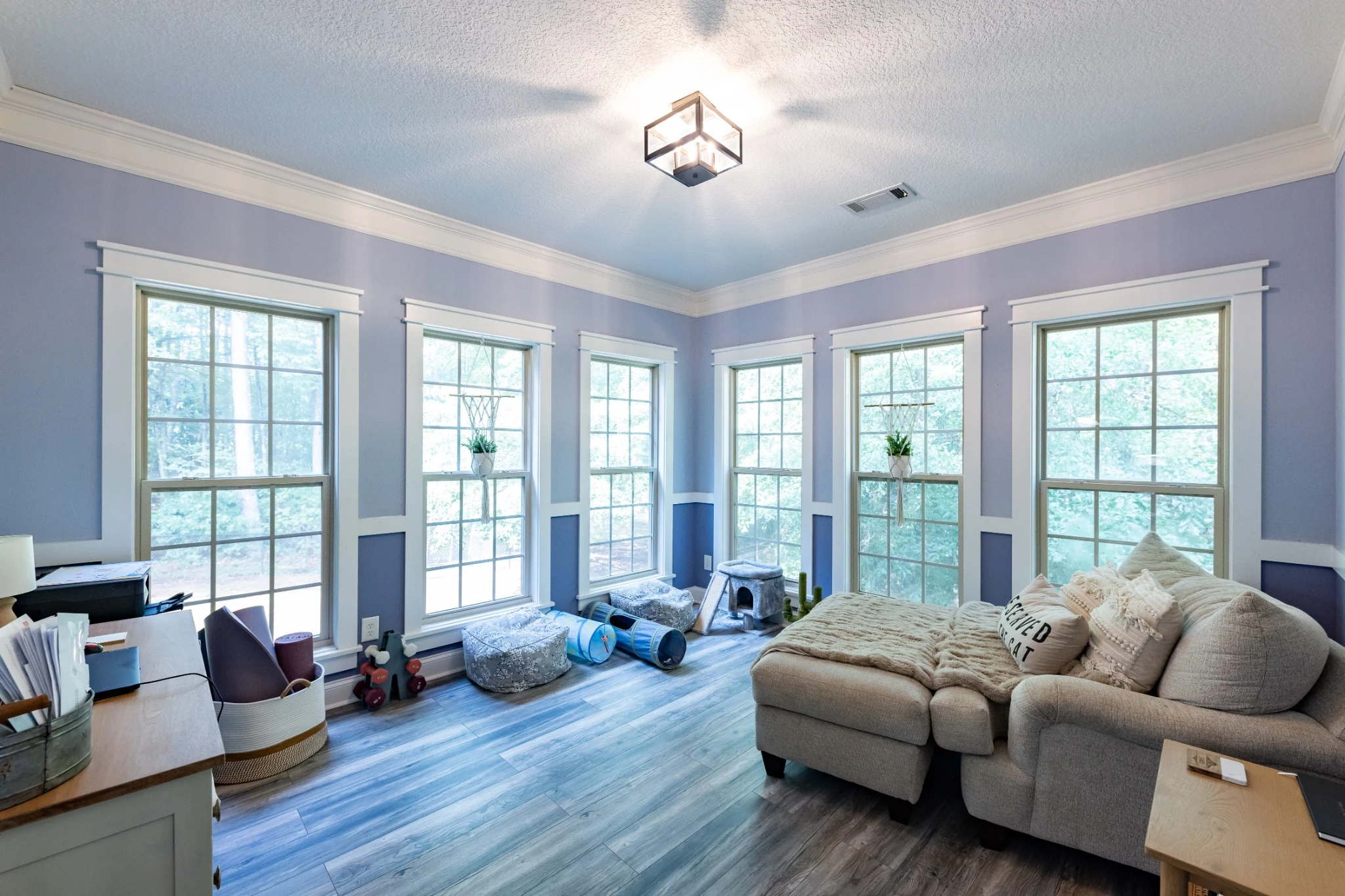 Vaulted great room